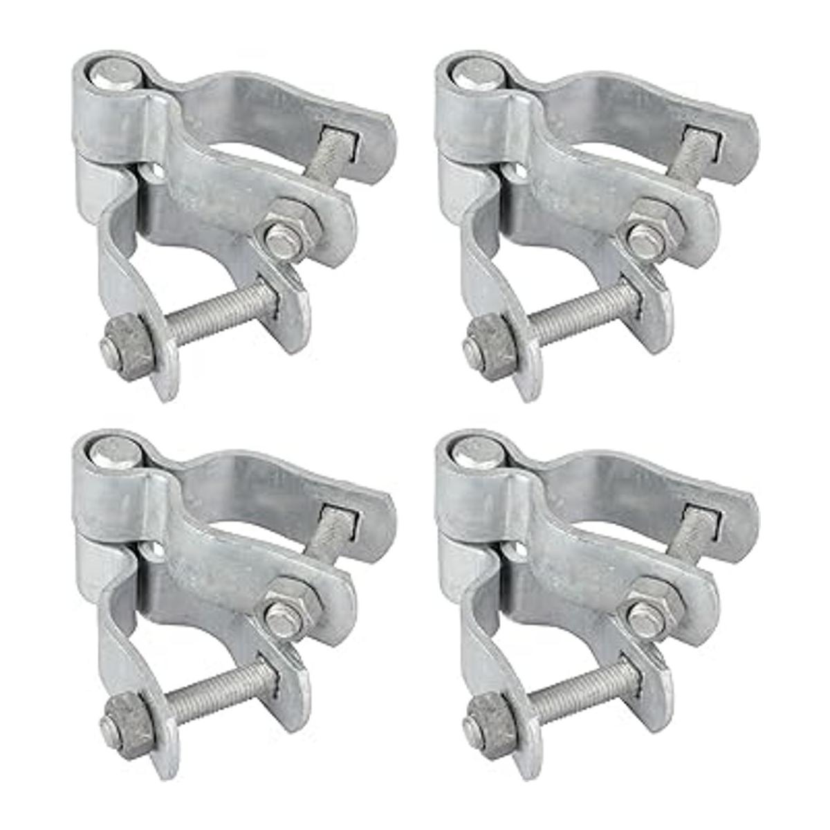 GBGS 4 juegos de bisagra de poste de puerta de cerca
