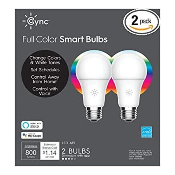 GE CYNC Bombillas LED inteligentes habilitadas para_1