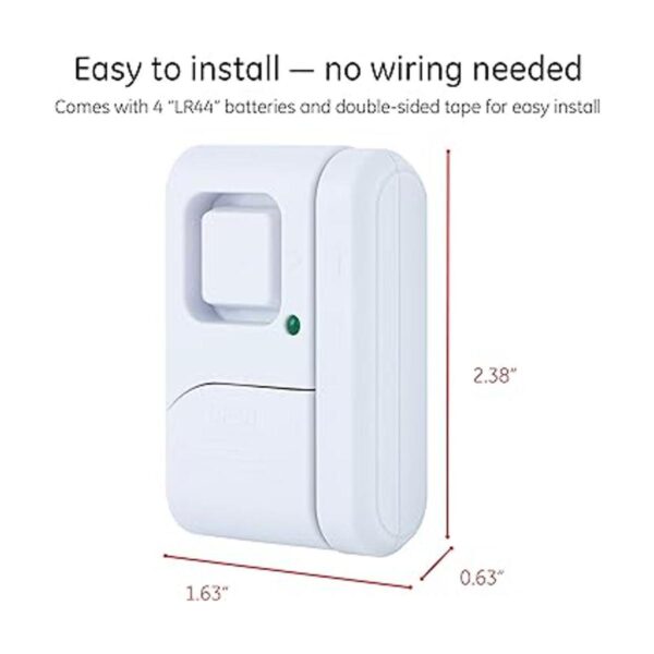 GE Alarma de seguridad personal para ventana y puerta_2