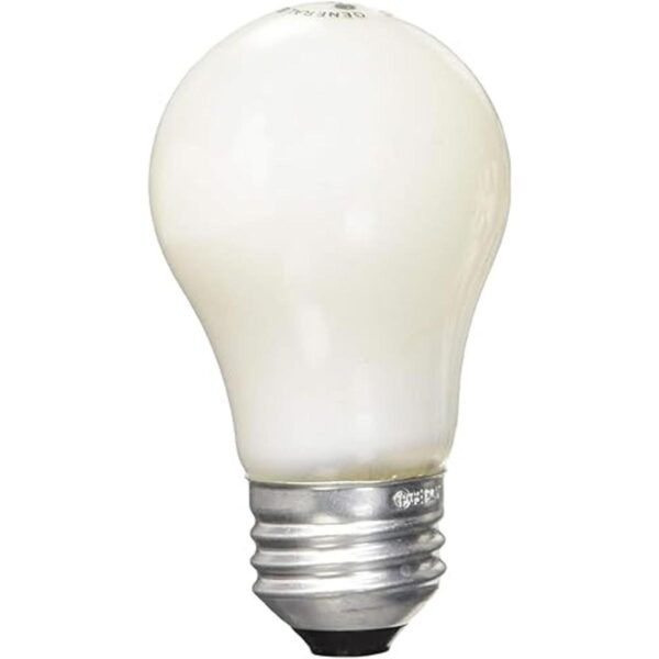 GE Bombilla de luz blanca suave A15 de 15 W paquete de 8_1