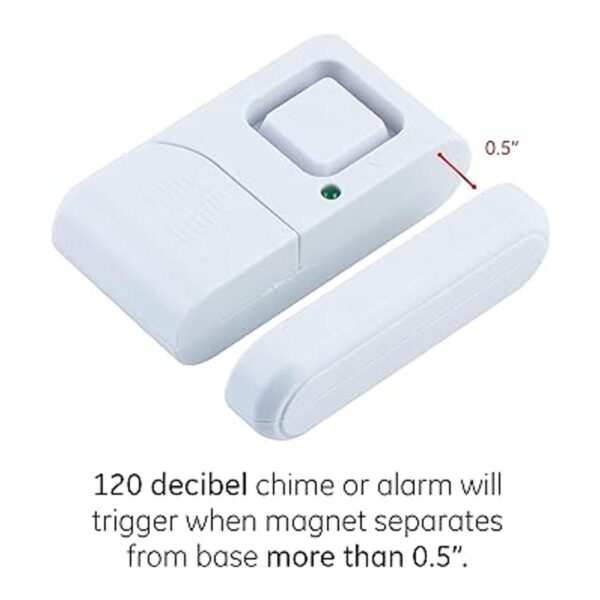 GE Alarma de seguridad personal para ventana y puerta_4