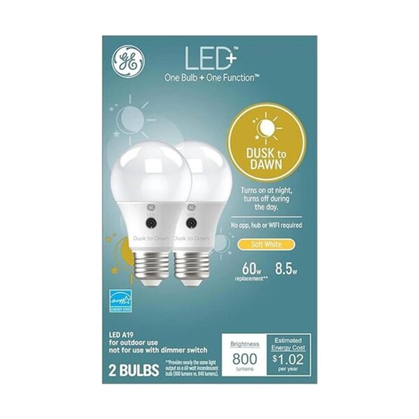 GE LED Bombillas LED para exteriores del atardecer al_1