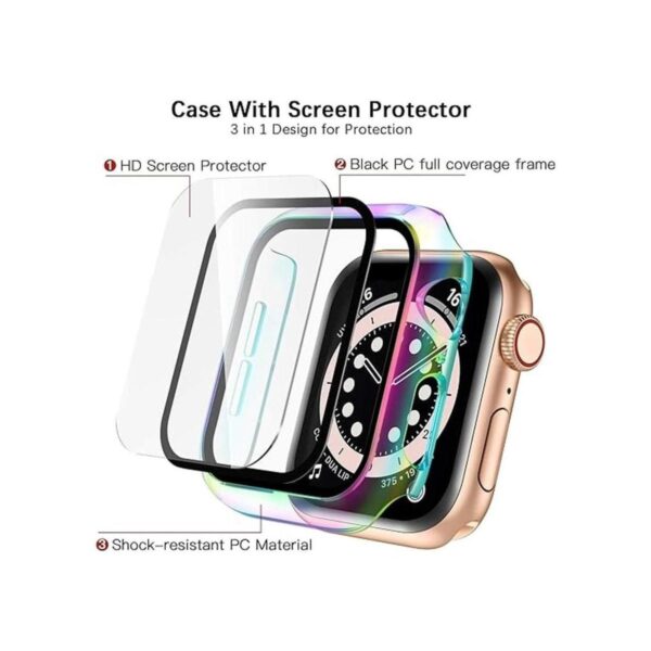 GEAK Funda compatible con Apple Watch de 1.496 in con_2