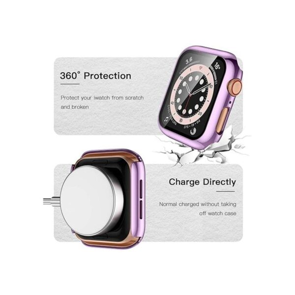 GEAK Funda compatible con Apple Watch de 1.496 in con_3