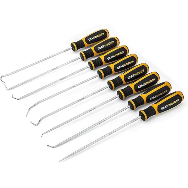 GEARWRENCH Juego de gancho y púas largos de 8 piezas 84010H