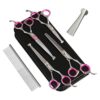 GEMEK Juego de 4 tijeras de aseo profesional de acero_1