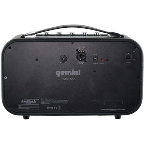 GEMINI GTR300 GEMINI portátil BTTERY Powered BLU SPK_3