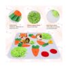 GINDOOR Rabbit Foraging Mat Interactive Feed Game for_3