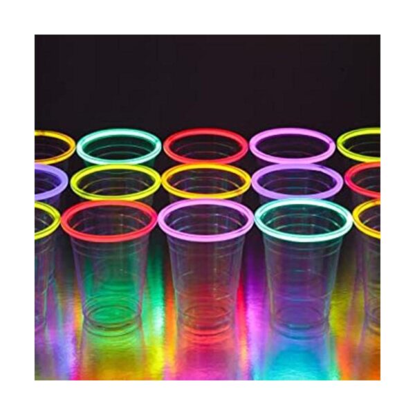 GLOWING Tazas de fiesta de 16 onzas de plástico_1