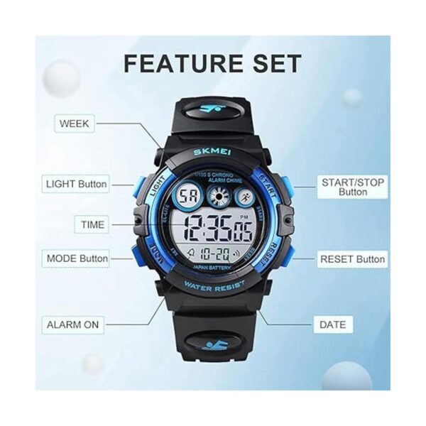GOLDEN HOUR Relojes para niños y niñas reloj deportivo_4