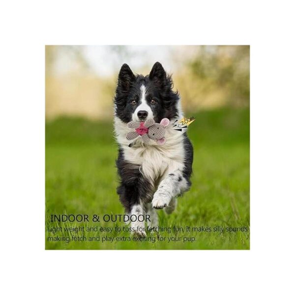 GOOLA Juguetes chirriantes para perros juguete