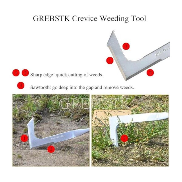 GREBSTK Herramienta de deshierbe de grietas herramienta_3