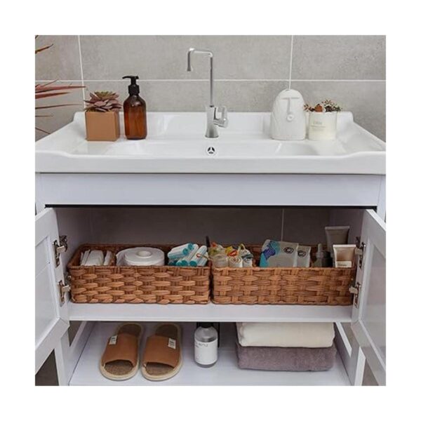 GRANNY SAYS Organizador de inodoro de baño cestas de_3