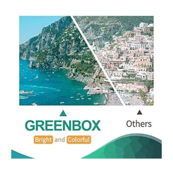 GREENBOX Cartucho de tóner compatible para TK5242 TK5242K_5