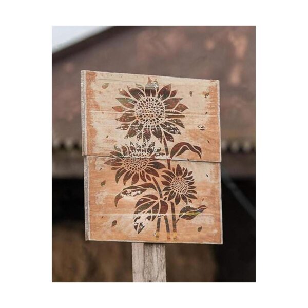 GSS Designs Plantilla de girasol 12 x 16 pulgadas_3
