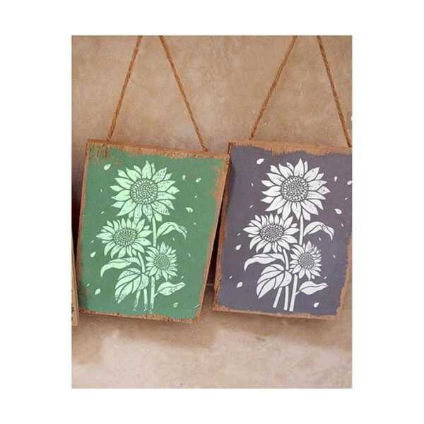 GSS Designs Plantilla de girasol 12 x 16 pulgadas_4