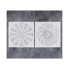 GSS Designs Mandala Dot Art Stencils 2 unidades_1