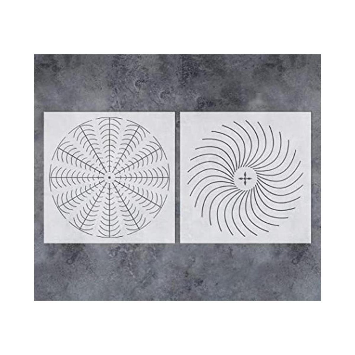 GSS Designs Mandala Dot Art Stencils 2 unidades
