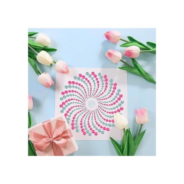 GSS Designs Mandala Dot Art Stencils 2 unidades_3