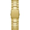 GUESS 42mm Stainless Steel DayDate Watch with Coin Edge_3