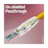 GTZ Conectores de paso RJ45 Cat6 y botas de alivio de_4