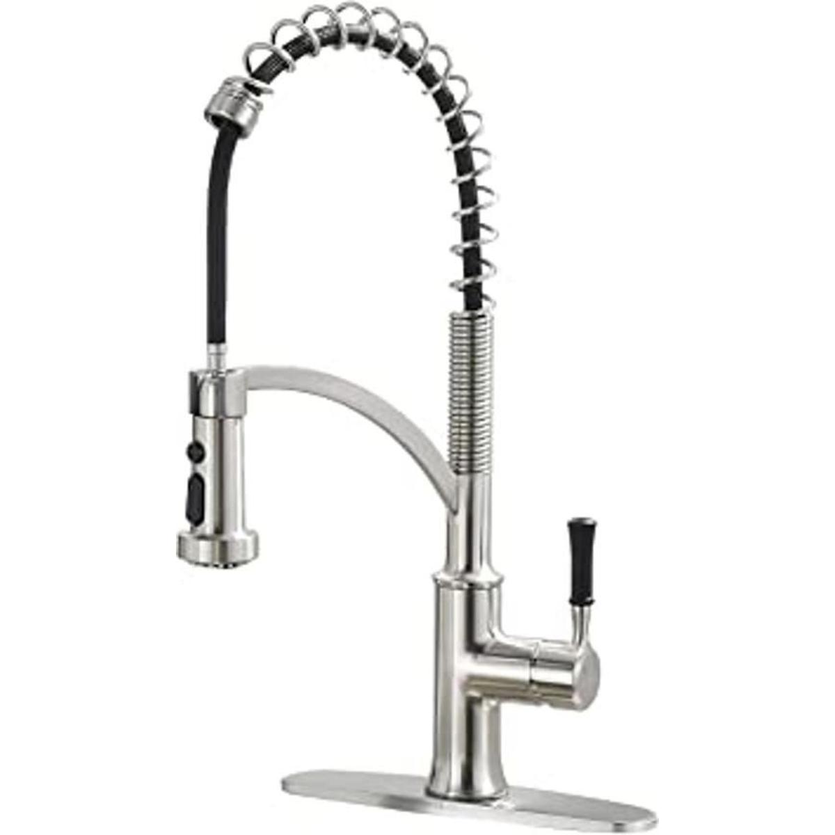 GUUKAR Grifo de cocina con pulverizador extraíble grifo