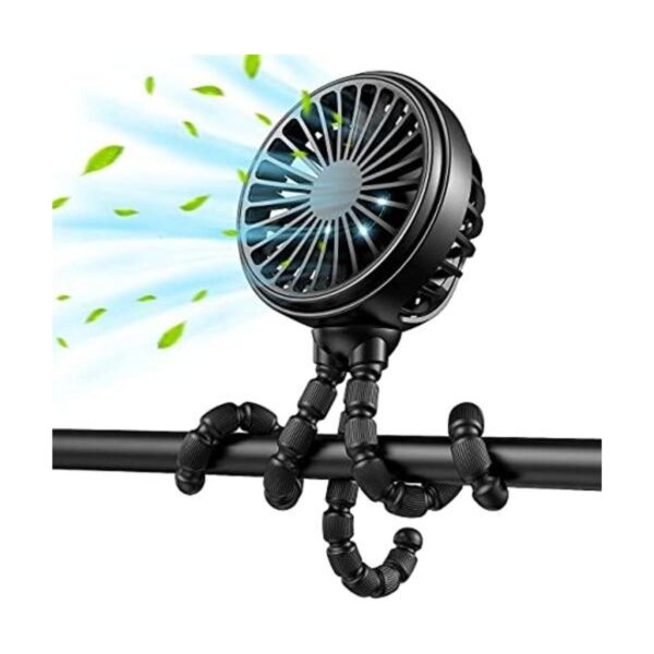 GUSGU Mini ventilador de cochecito con clip para bebé_1