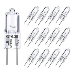 GY6.35 Bombilla halógena de 50 W paquete de 12 bombillas_1