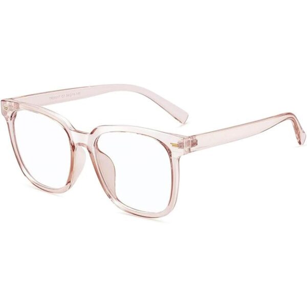 Gafas cuadradas de gran tamaño con bloqueo de luz azul_2