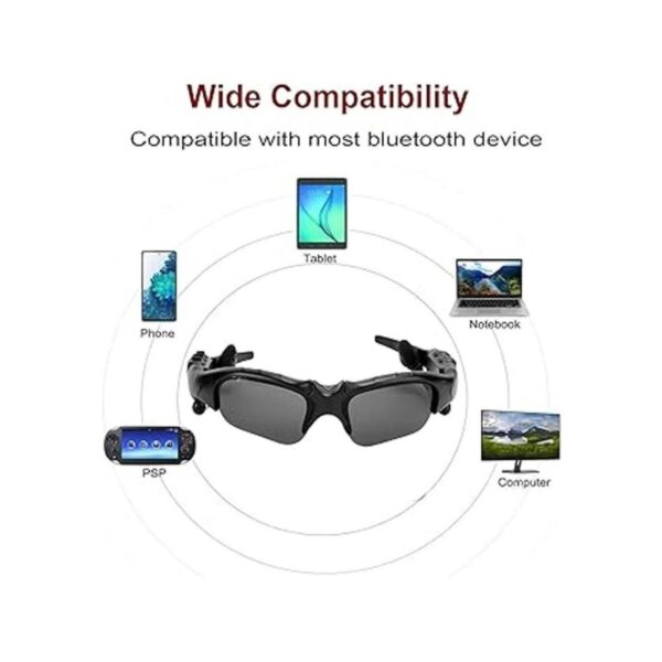 Gafas de sol Bluetooth con auriculares inalámbricos de_5