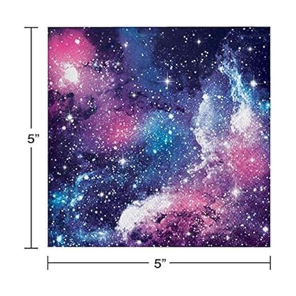Galaxy Party Platos de postre 16 y servilletas de_3