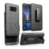 Galaxy S8 Active carcasa NAKEDCELLPHONE negro carcasa con_1