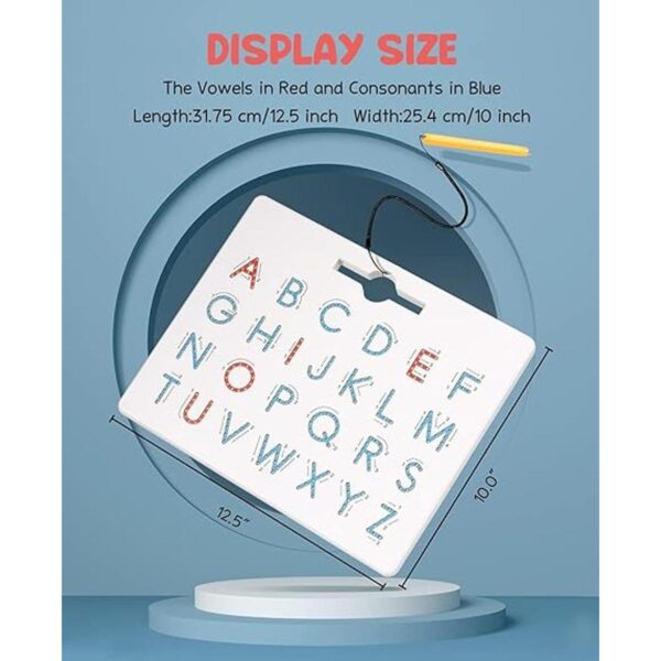 Gamenote Tablero magnético de letras de doble cara_2