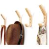 Ganchos de madera para colgar en la pared ganchos de
