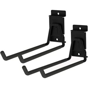 Ganchos dobles de almacenamiento de garaje para escaleras_1
