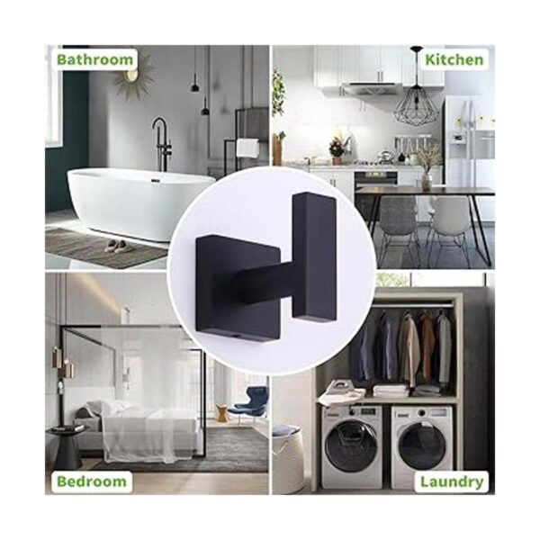 Ganchos para toallas de baño 2 piezas soporte para