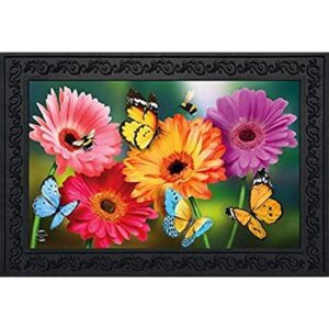 Garden Gerber Daisies Tapete de primavera para interiores_1