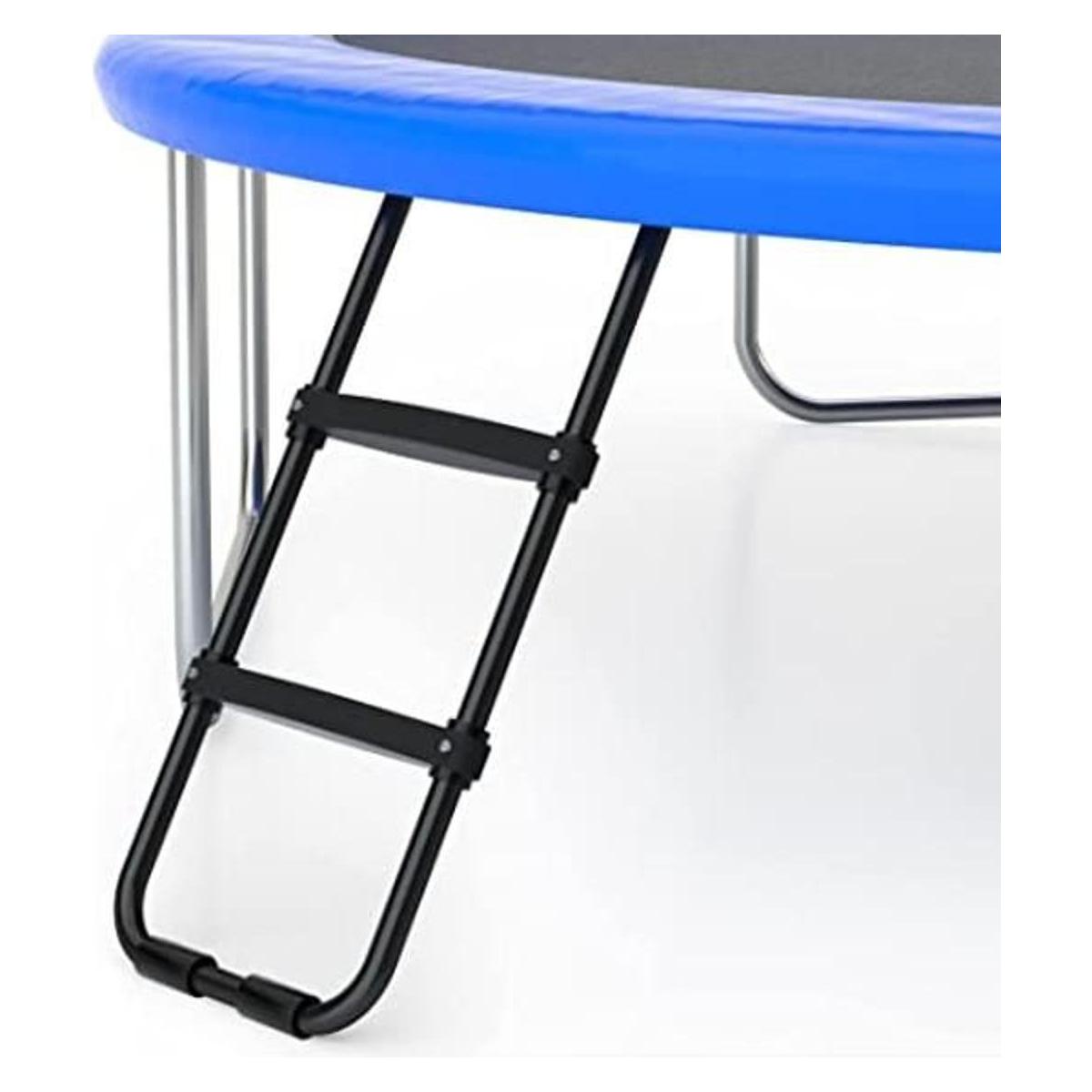 Gardenature Escalera de cama elástica de 2 escalones de