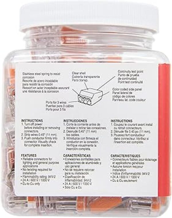 Gardner Bender 10PC3 Gard Conector de 3 puertos 2212