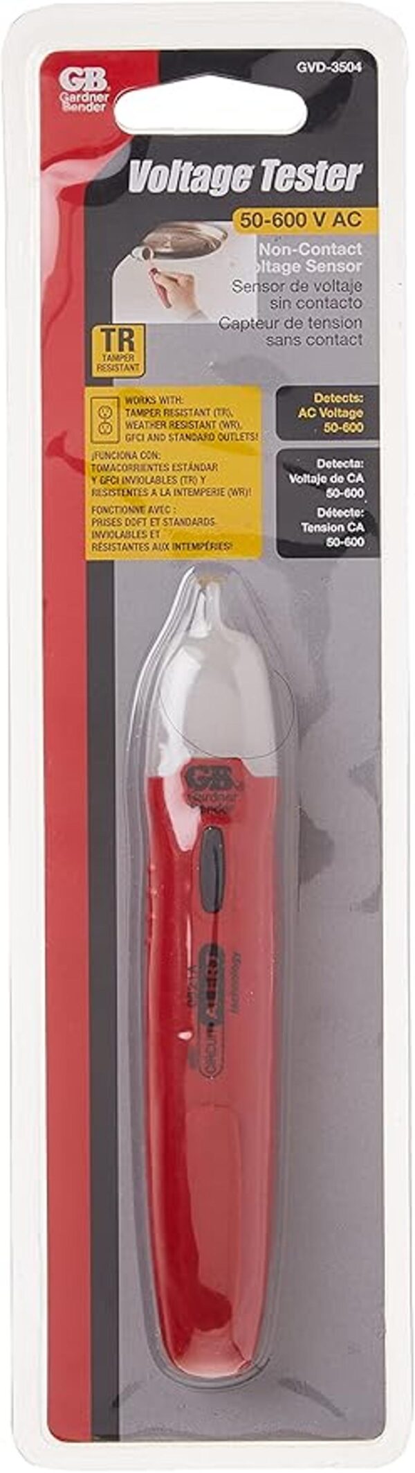 Gardner Bender GVD3504 Probador de voltaje sin contacto de_4