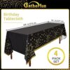 Gatherfun Mantel desechable de cumpleaños número 50