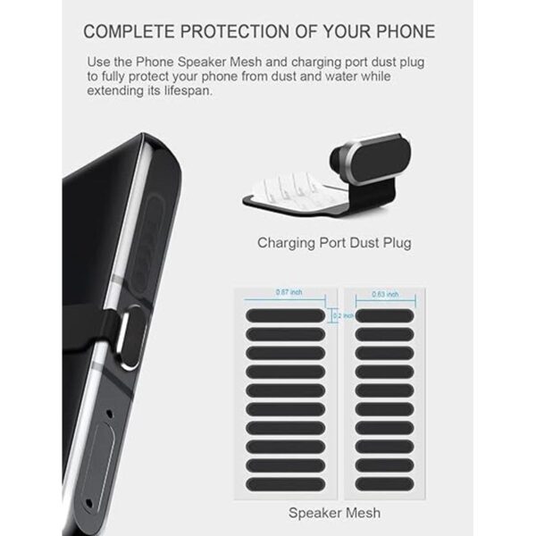 Gavemi Enchufe antipolvo USB C para teléfonos con puerto_2