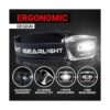 GearLight Linterna de faros delanteros recargable por USB_4