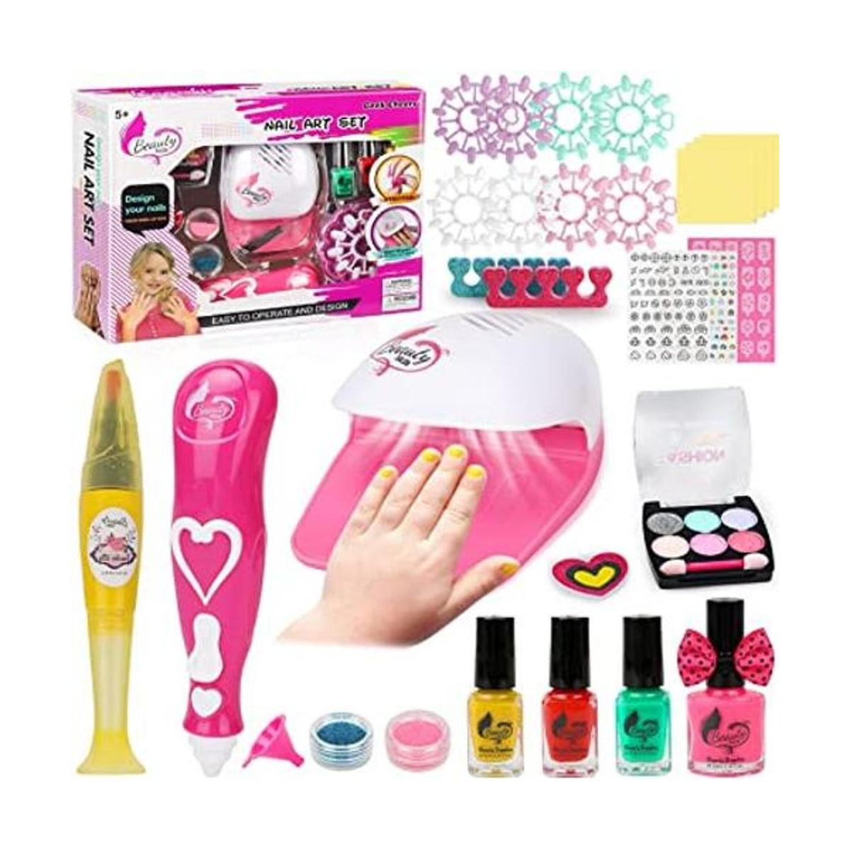 Geek Cheers Kit de arte de uñas para niños juego de