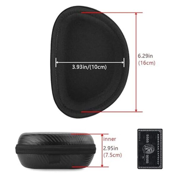 Geekria UltraShell Carcasa compatible con Logitech H600_4