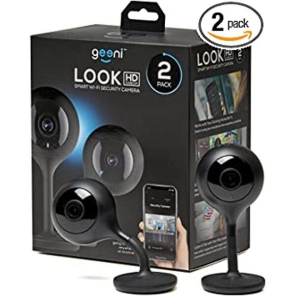 Geeni 2 cámaras inteligentes de seguridadvigilancia LOOK_1