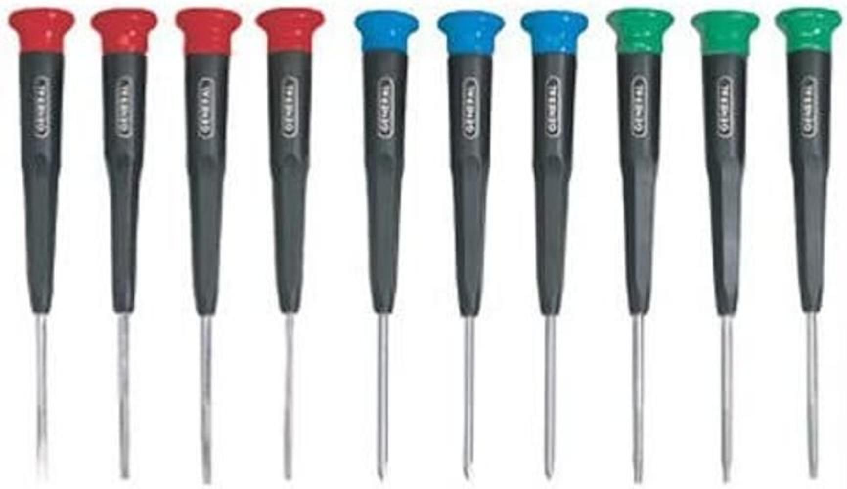 General Tools 690 destornilladores de precisión juego de
