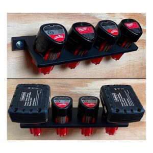 Generic Soporte de batería para Milwaukee M1212 V_1
