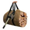 Gialer Portabebés de leña bolsa de lona resistente bolsa_3