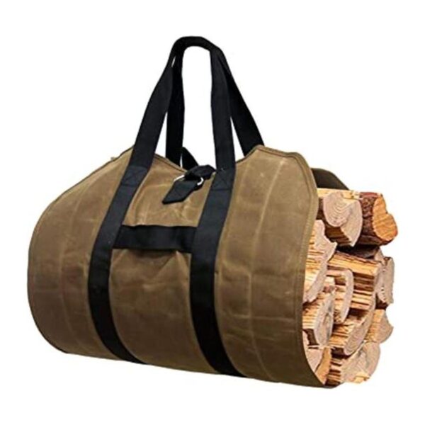 Gialer Portabebés de leña bolsa de lona resistente bolsa_1